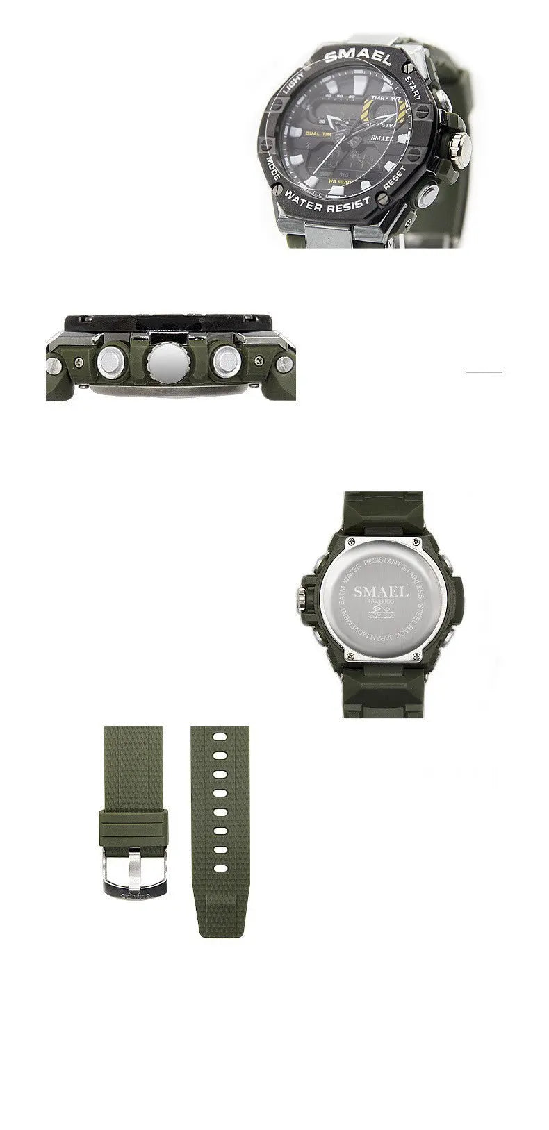 Digital Alloy Electronic Watch Men null