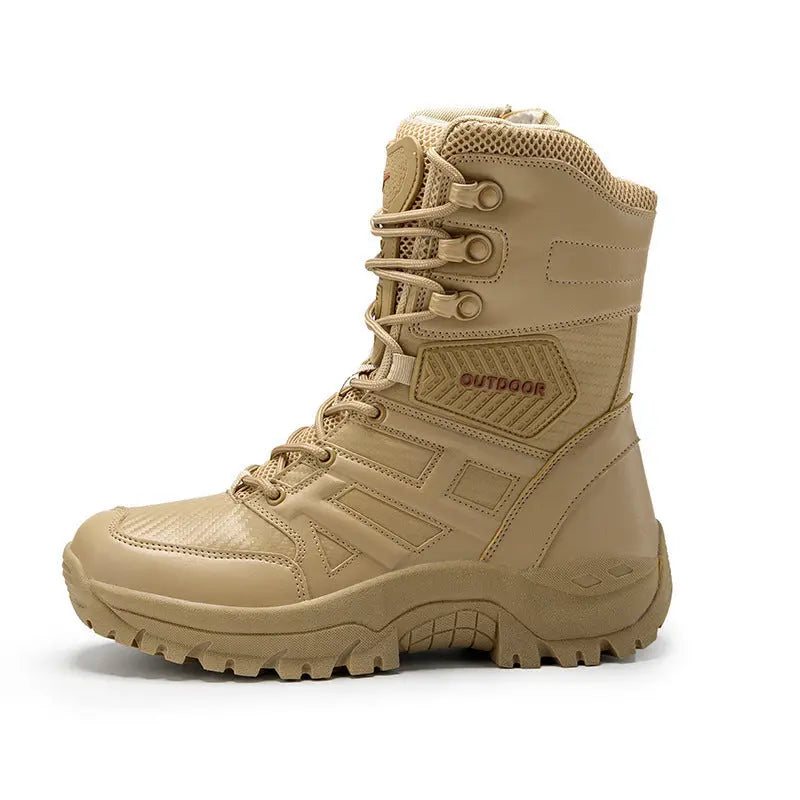 Ultralight Men Army Boots Military Shoes Combat Tactical Ankle Boots For Men Desert Jungle Boots Outdoor Shoes null