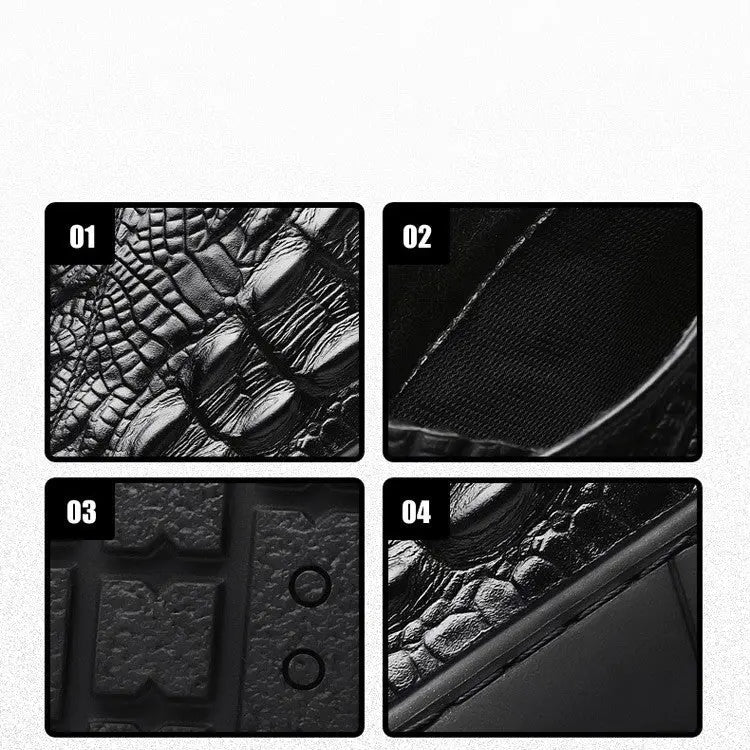 Fall Winter Men Leather Surface Casual Shoes null