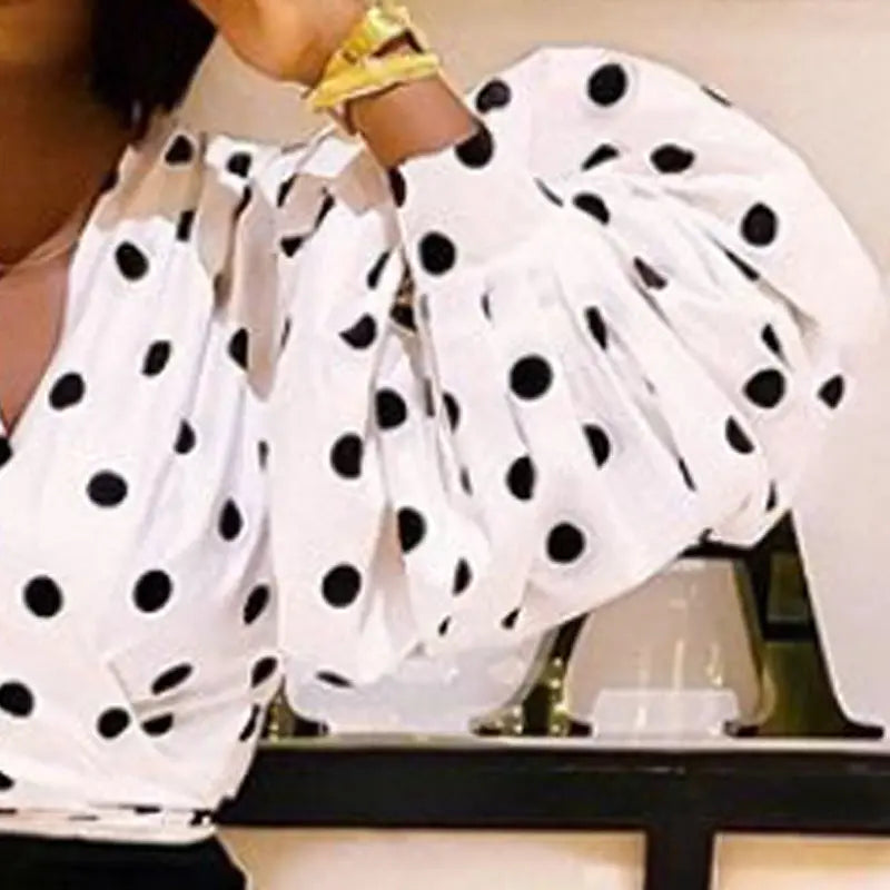 Women Shirts Floral Black Office Quatily Clothes Collar Neck null
