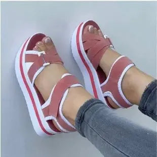 Bandage Design Shoes Women Platform Sandals Summer null