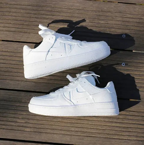 White Shoes For Women Autumn All-matching null