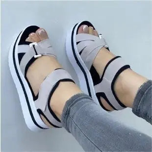 Bandage Design Shoes Women Platform Sandals Summer null