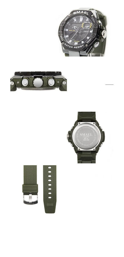 Digital Alloy Electronic Watch Men null
