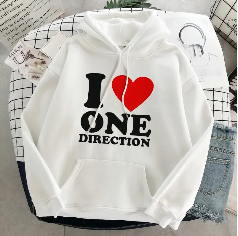 New Harry Styles Graphic One Direction Merch Harajuku Aesthetic Pullover Hoodie Sweatshirt Clothes Fall 1d Streetwear Women null