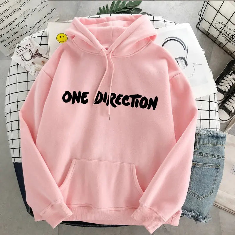 New Harry Styles Graphic One Direction Merch Harajuku Aesthetic Pullover Hoodie Sweatshirt Clothes Fall 1d Streetwear Women null
