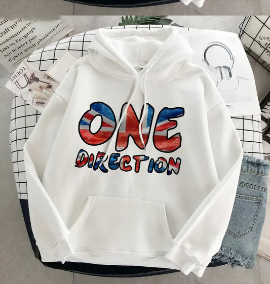 New Harry Styles Graphic One Direction Merch Harajuku Aesthetic Pullover Hoodie Sweatshirt Clothes Fall 1d Streetwear Women null
