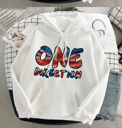 New Harry Styles Graphic One Direction Merch Harajuku Aesthetic Pullover Hoodie Sweatshirt Clothes Fall 1d Streetwear Women null