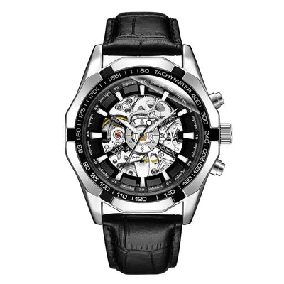 Automatic Mechanical Watch Hollow Carved null