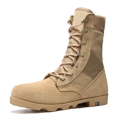 Ultralight Men Army Boots Military Shoes Combat Tactical Ankle Boots For Men Desert Jungle Boots Outdoor Shoes null