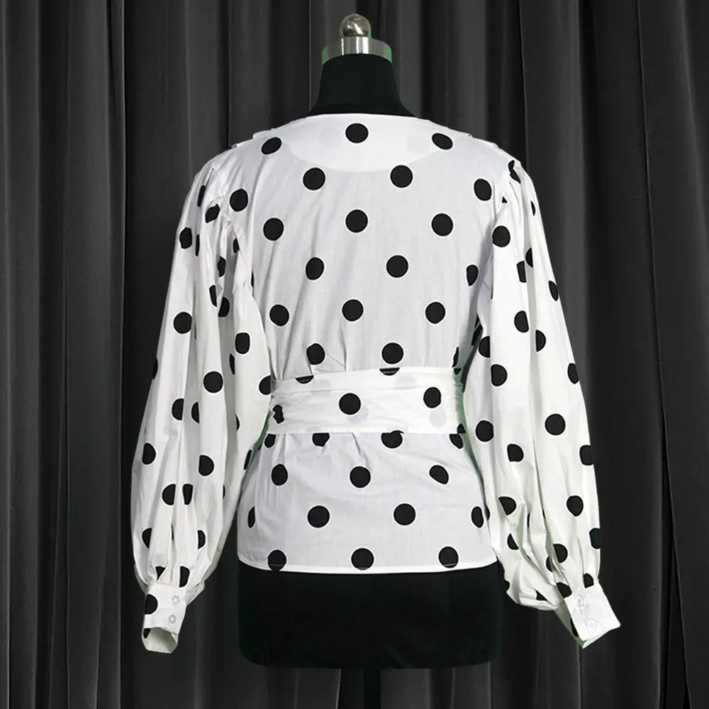 Women Shirts Floral Black Office Quatily Clothes Collar Neck null