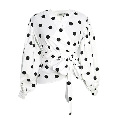 Women Shirts Floral Black Office Quatily Clothes Collar Neck null