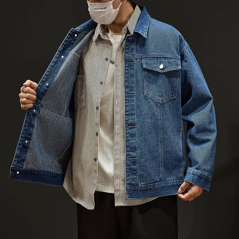Denim Jacket Clothes Coat For Men null