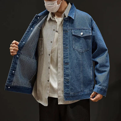 Denim Jacket Clothes Coat For Men null