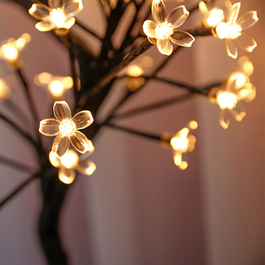 Romantic peach tree decoration lights