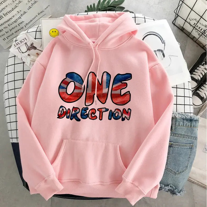New Harry Styles Graphic One Direction Merch Harajuku Aesthetic Pullover Hoodie Sweatshirt Clothes Fall 1d Streetwear Women null