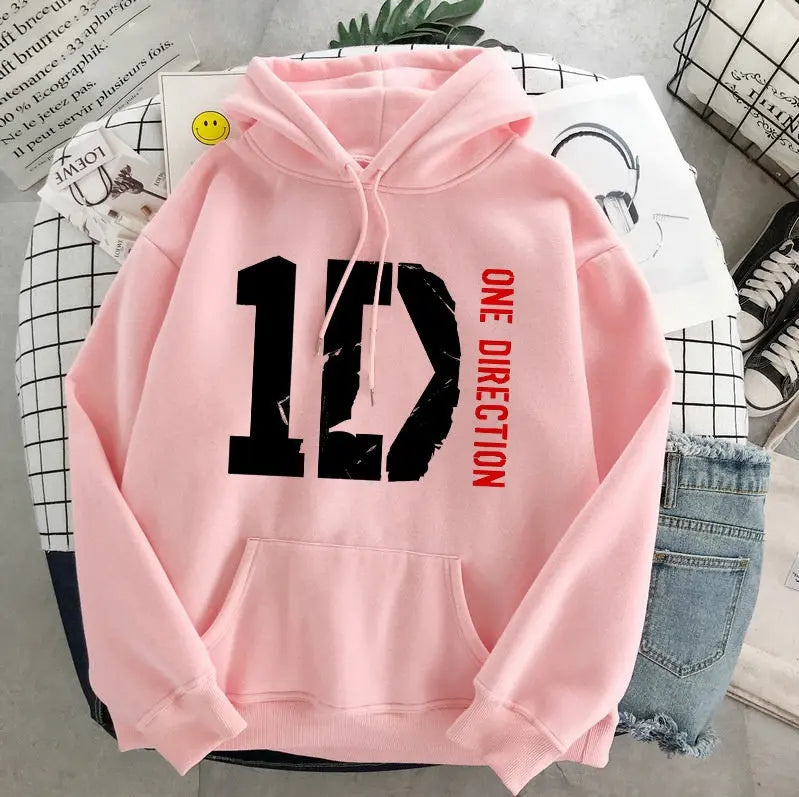 New Harry Styles Graphic One Direction Merch Harajuku Aesthetic Pullover Hoodie Sweatshirt Clothes Fall 1d Streetwear Women null