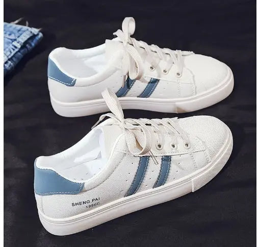 White Shoes For Women Autumn All-matching null