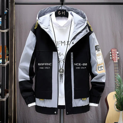 Men Loose And Handsome Casual Upper Clothes null