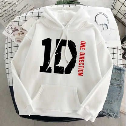 New Harry Styles Graphic One Direction Merch Harajuku Aesthetic Pullover Hoodie Sweatshirt Clothes Fall 1d Streetwear Women null