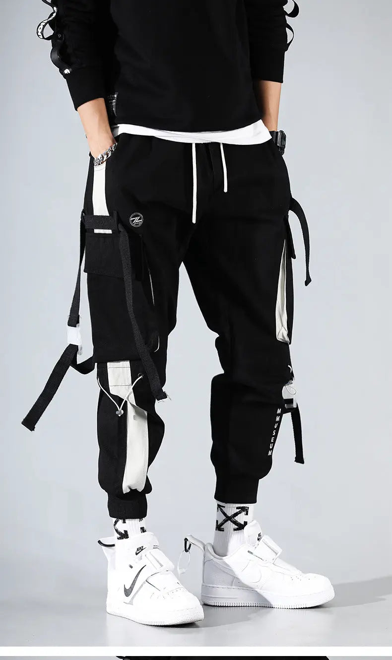 Harem beam pants men casual pants null