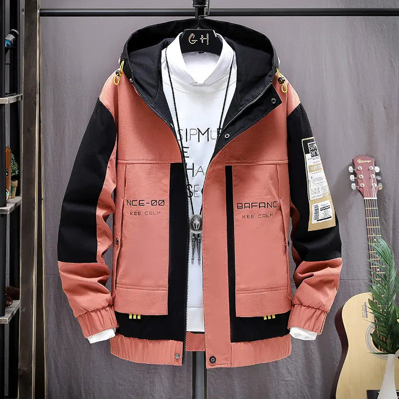 Men Loose And Handsome Casual Upper Clothes null