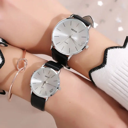 Couple belt waterproof watch null