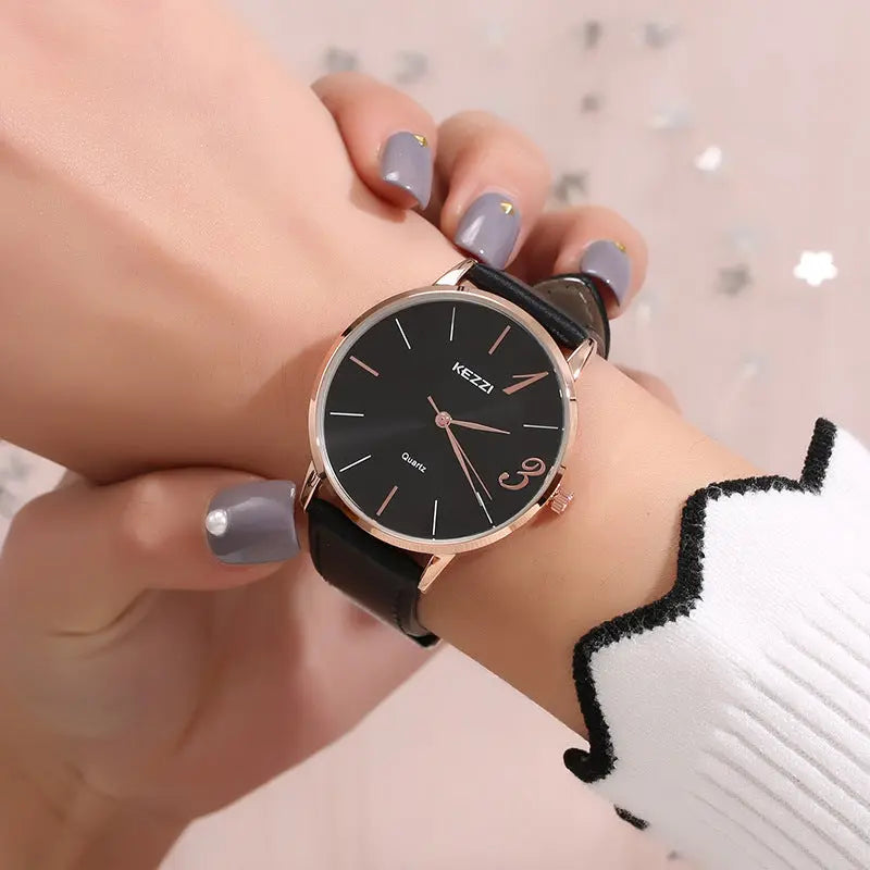 Couple belt waterproof watch null