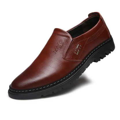 Genuine Leather Men Casual Shoes Spring Autumn Breathable null