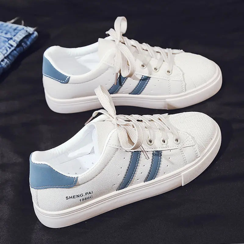 White Shoes For Women Autumn All-matching null
