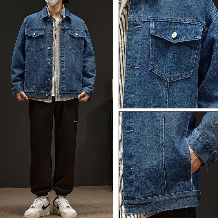 Denim Jacket Clothes Coat For Men null