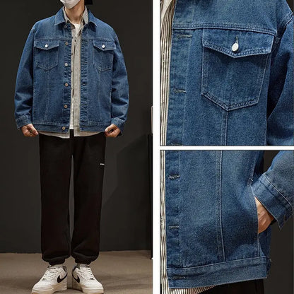 Denim Jacket Clothes Coat For Men null