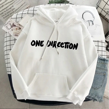 New Harry Styles Graphic One Direction Merch Harajuku Aesthetic Pullover Hoodie Sweatshirt Clothes Fall 1d Streetwear Women null