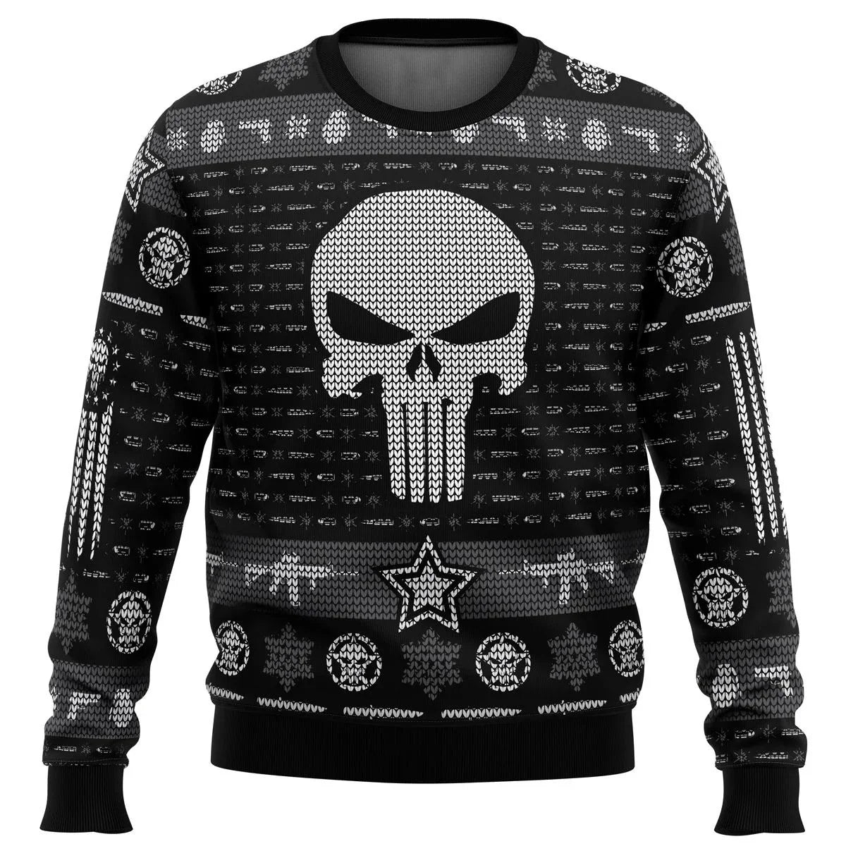 Winter Christmas Marvel Anime Men's Pullover 3D Printed Deadpool Pattern Sweater Fashion Street Style Casual Men's Pullover !