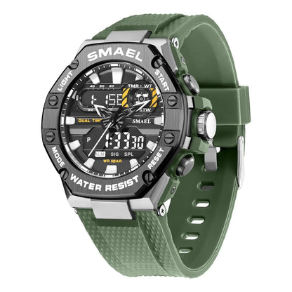 Digital Alloy Electronic Watch Men null