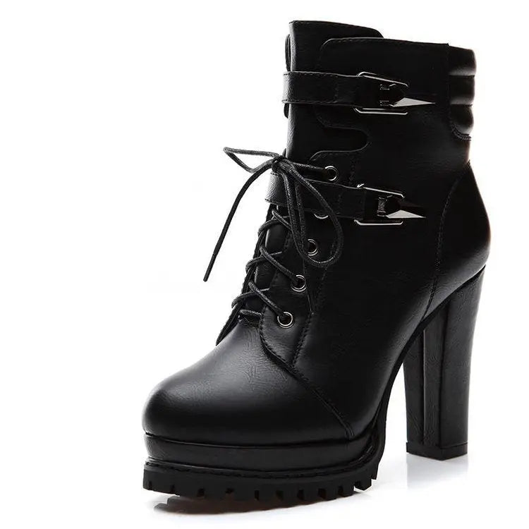 British Style High Heel Women Shoes null