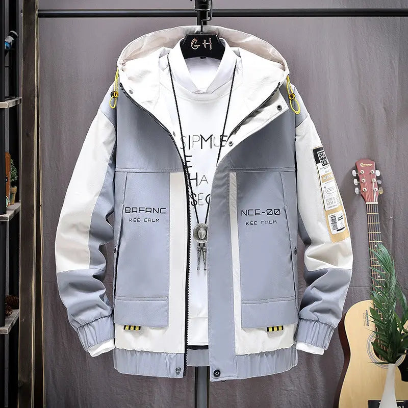 Men Loose And Handsome Casual Upper Clothes null