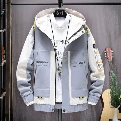 Men Loose And Handsome Casual Upper Clothes null