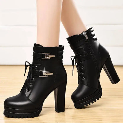 British Style High Heel Women Shoes null