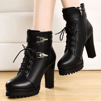 British Style High Heel Women Shoes null