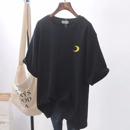 Design Sense Niche Clothes Chic White Loose Short-sleeved T-shirt For Women null
